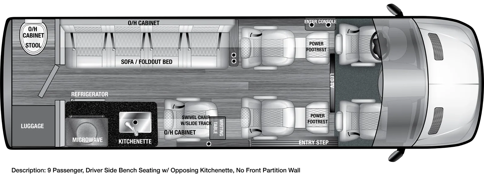 Vcruise 9DB Floorplan
